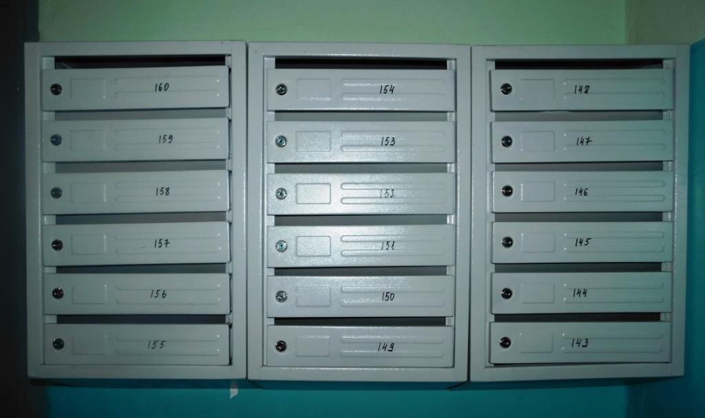 Блок почтовых ящиков