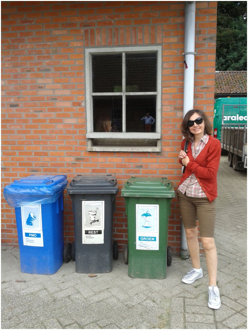 Переработка мусора в бельгии