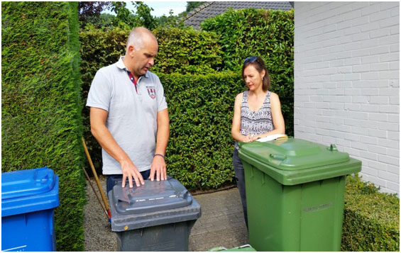 Переработка мусора в бельгии