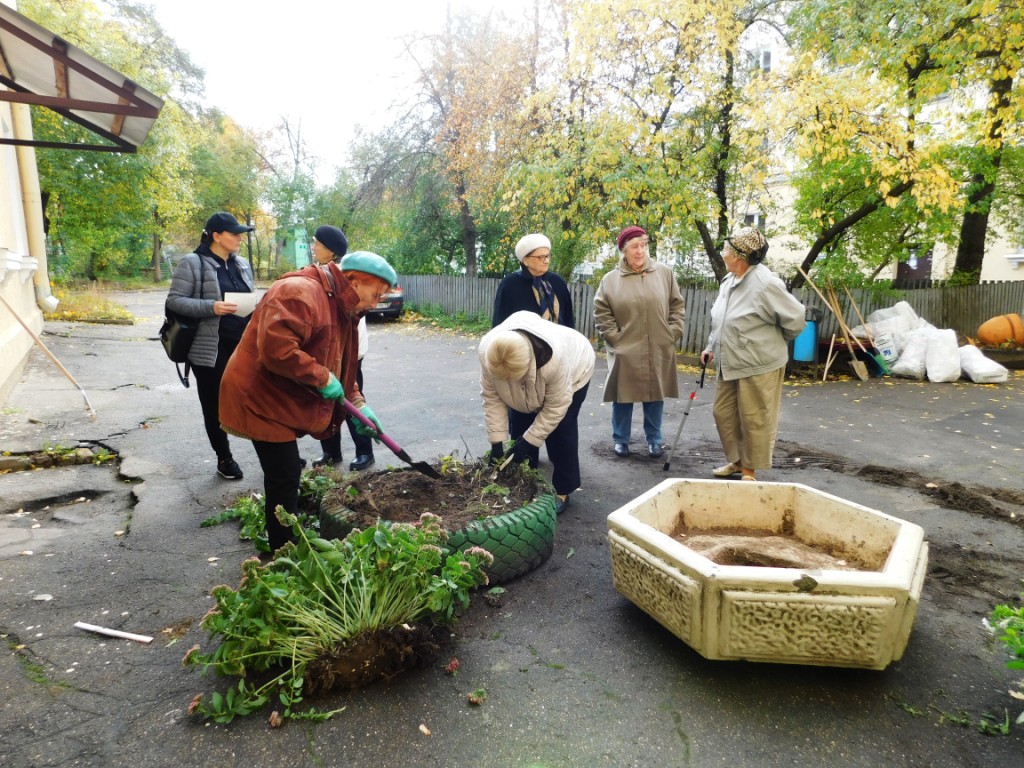 На субботнике
