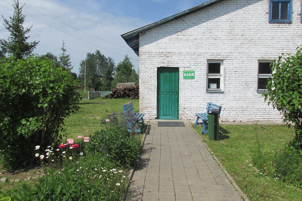 Баня в агрогородке Смольяны