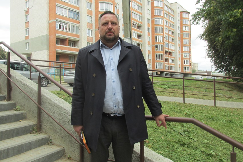 Главный инженер Оршанской спецавтобазы Андрей МИНЬКОВ