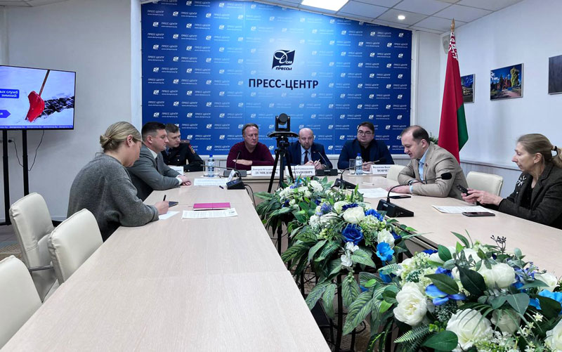 пресс-конференция в Минске