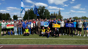 команды-участники  турнира по мини-футболу среди работников ЖКХ Гомельской области 